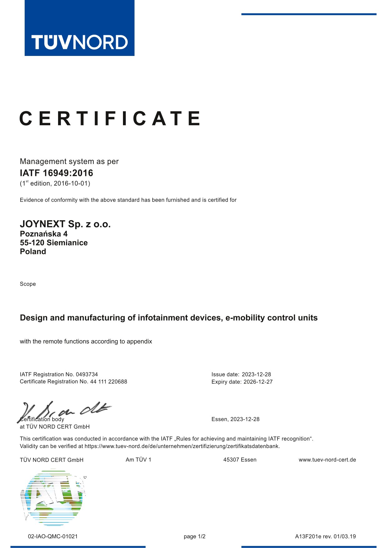 IATF 16949